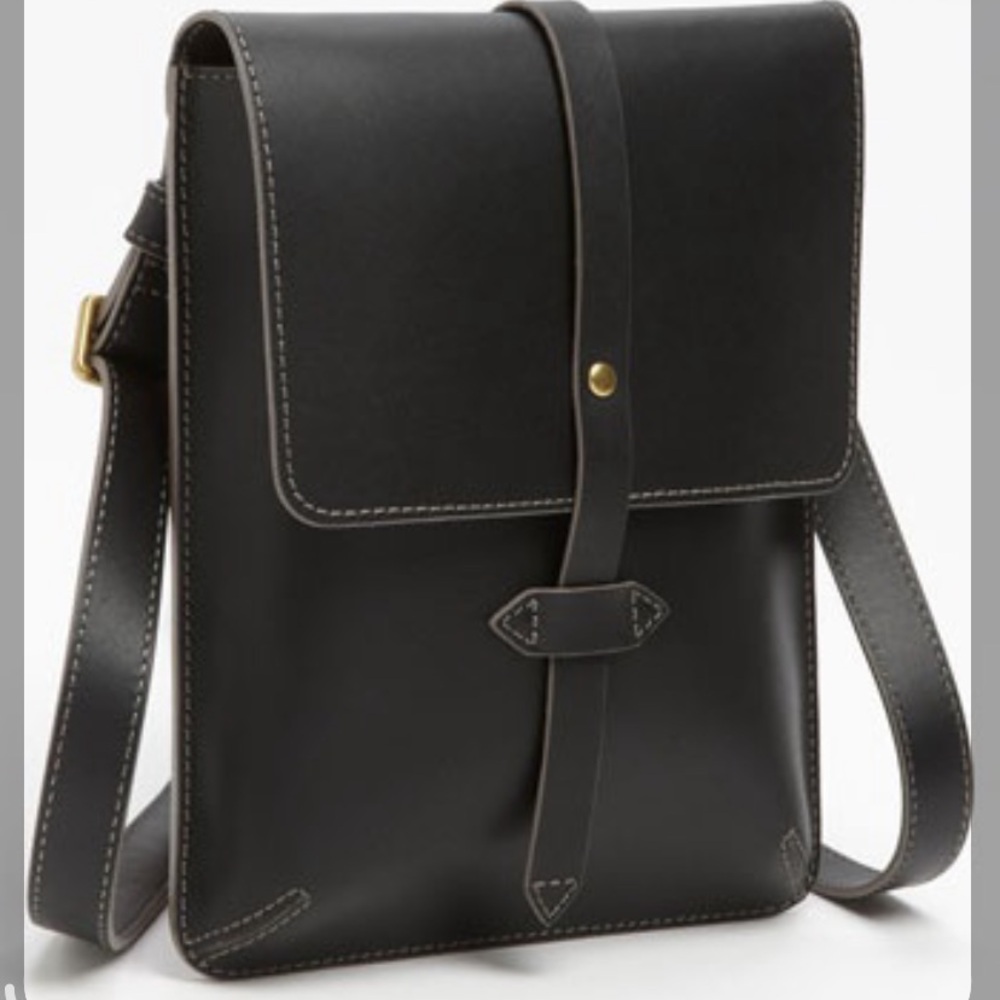 IIIBeca by Joy Gryson Black Leather Crossbody Bag